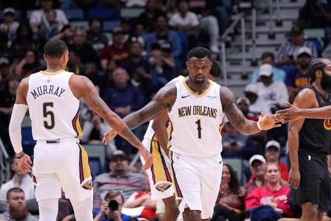 米切尔复出后骑士逆转鹈鹕 哈登末节爆发助队双